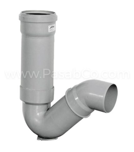 سیفون با لوله سوکت دار